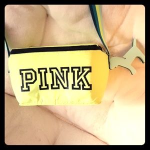 Adorable Bright Yellow PINK Cooler!!! ❤